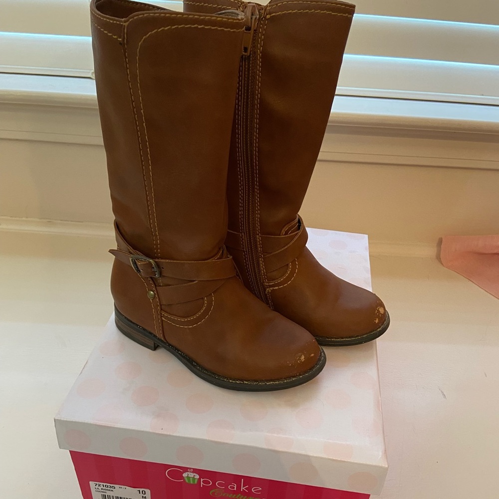 Cupcake Lil Rider toddler Boots 10M